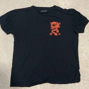 Black Graphic Tshirt Size Medium LCM International